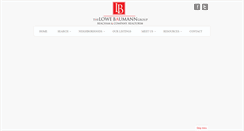 Desktop Screenshot of lowebaumanngroup.com
